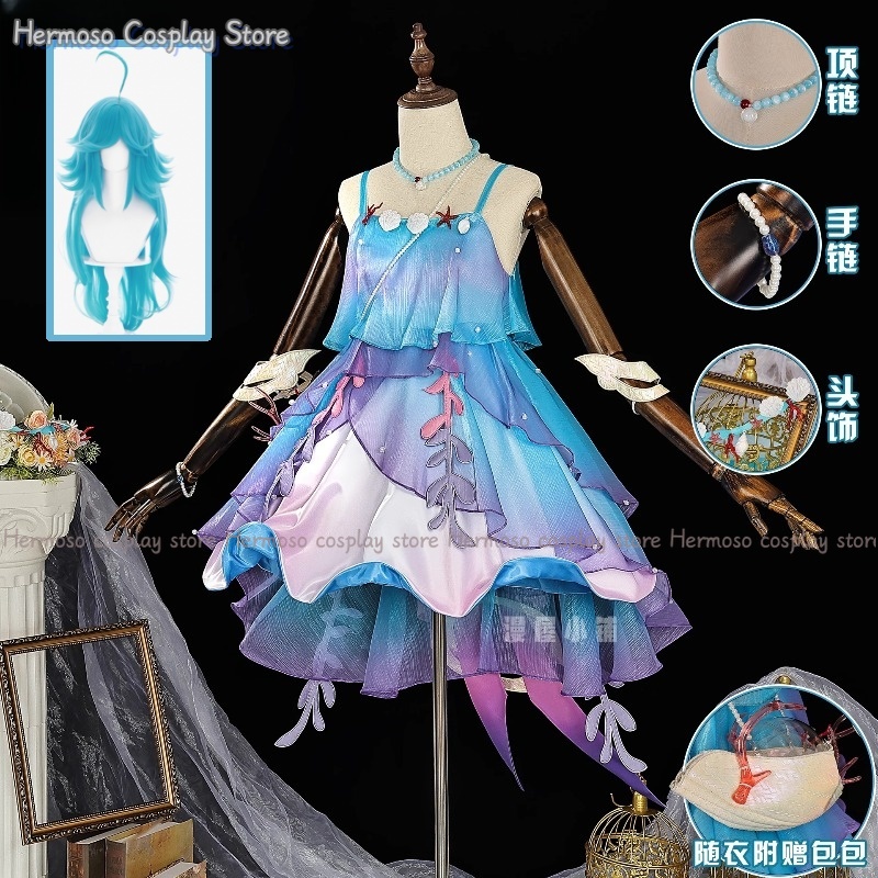Party Games For Christmas - Parrucca per costume cosplay Dolia per