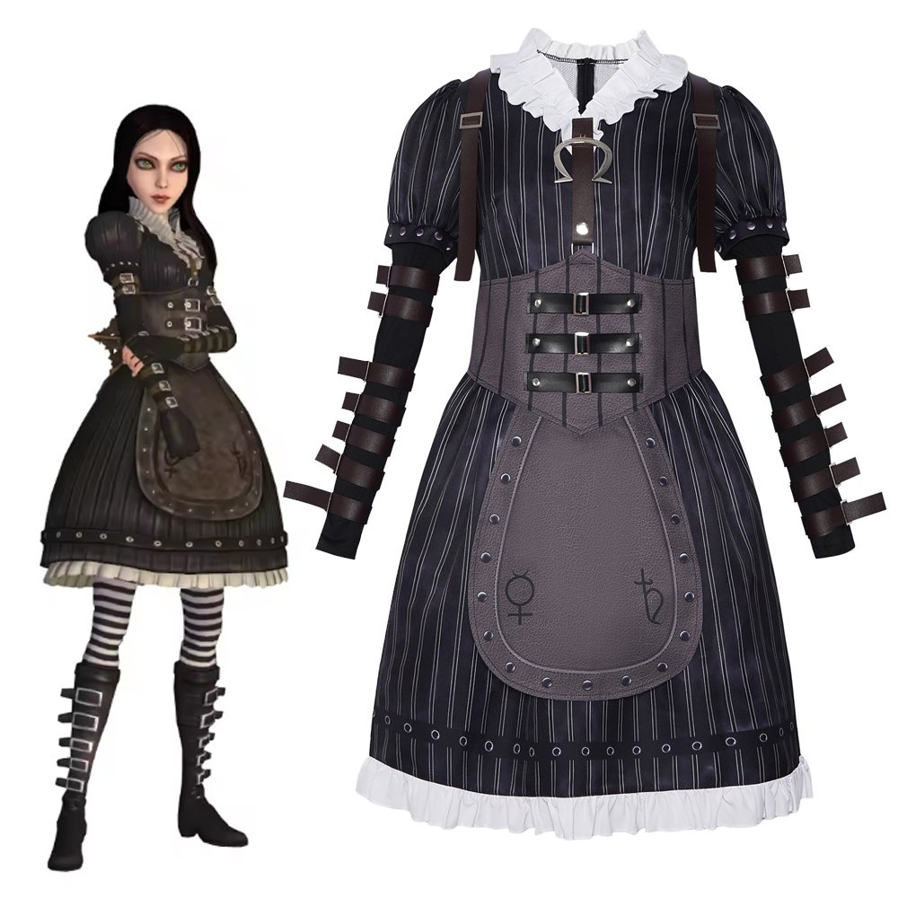 Party Games Steam - Costume Cosplay Alice Liddell dal Gioco