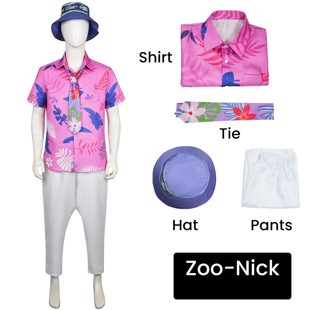 Kids Party Games - Costume Cosplay Nick Wilde di Movie