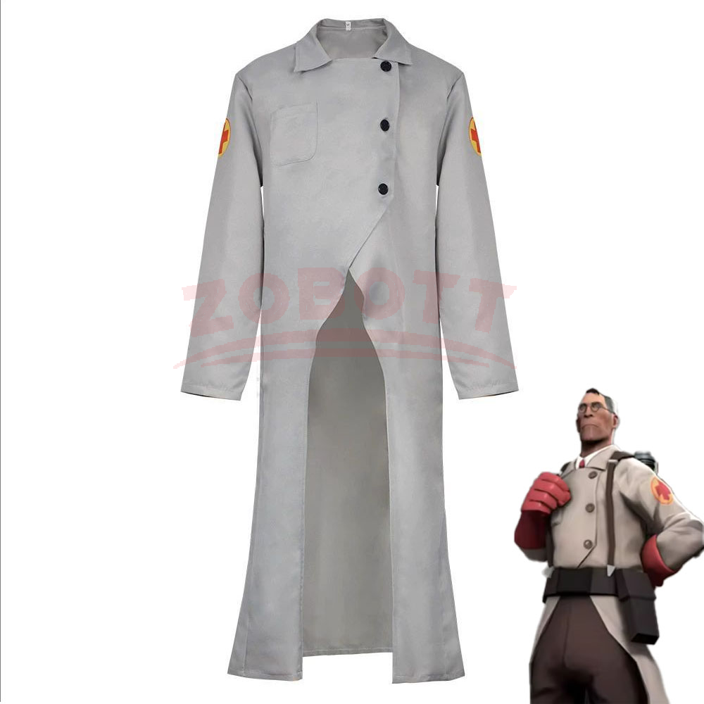 Party Games Lab - Costume da Cosplay TF2 Medic Dr.