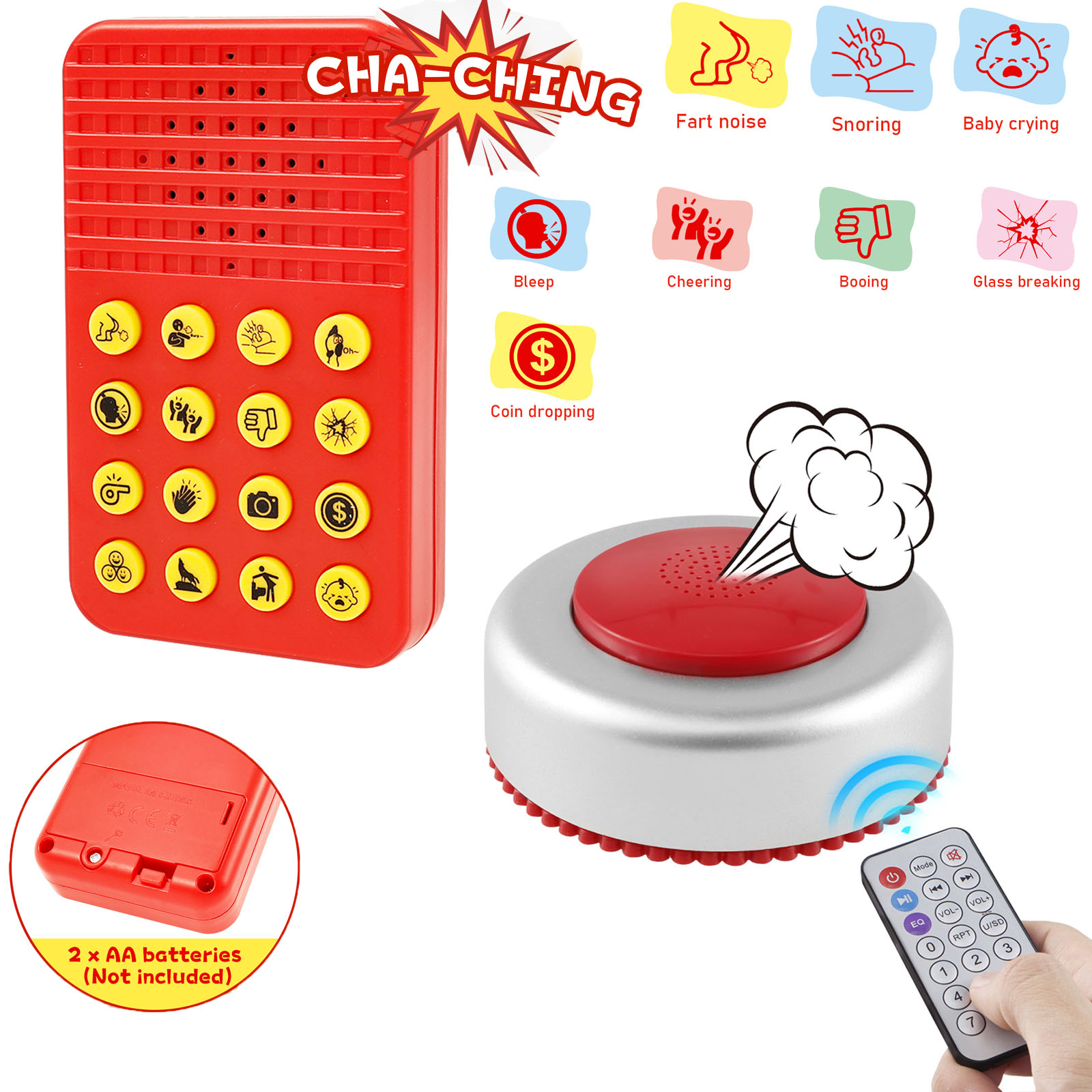 Party Games Easter - Macchina per Effetti Sonori Divertenti, Dispositivo