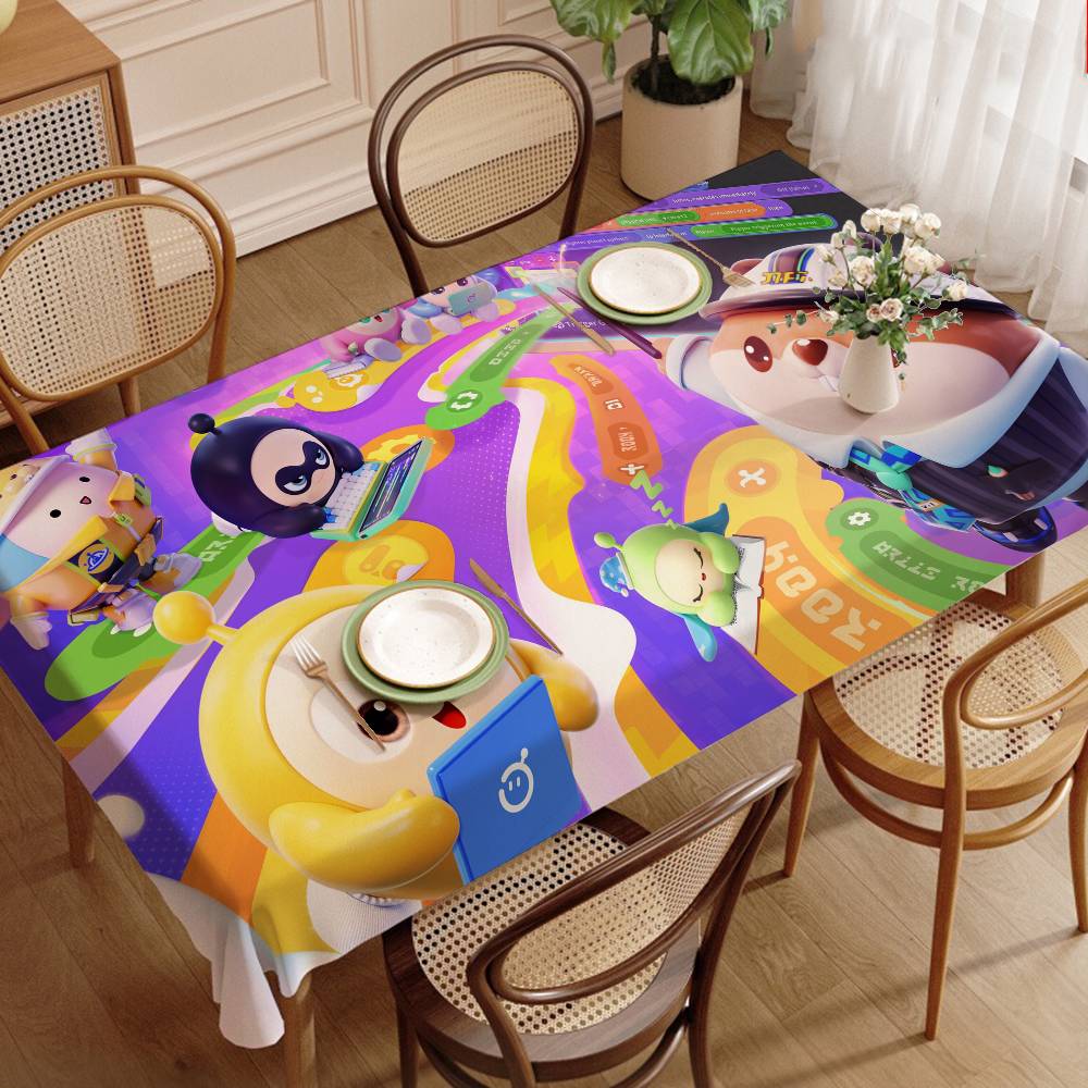 Party Games Easter Egg - Tovaglia da Tavolo Rettangolare per Feste