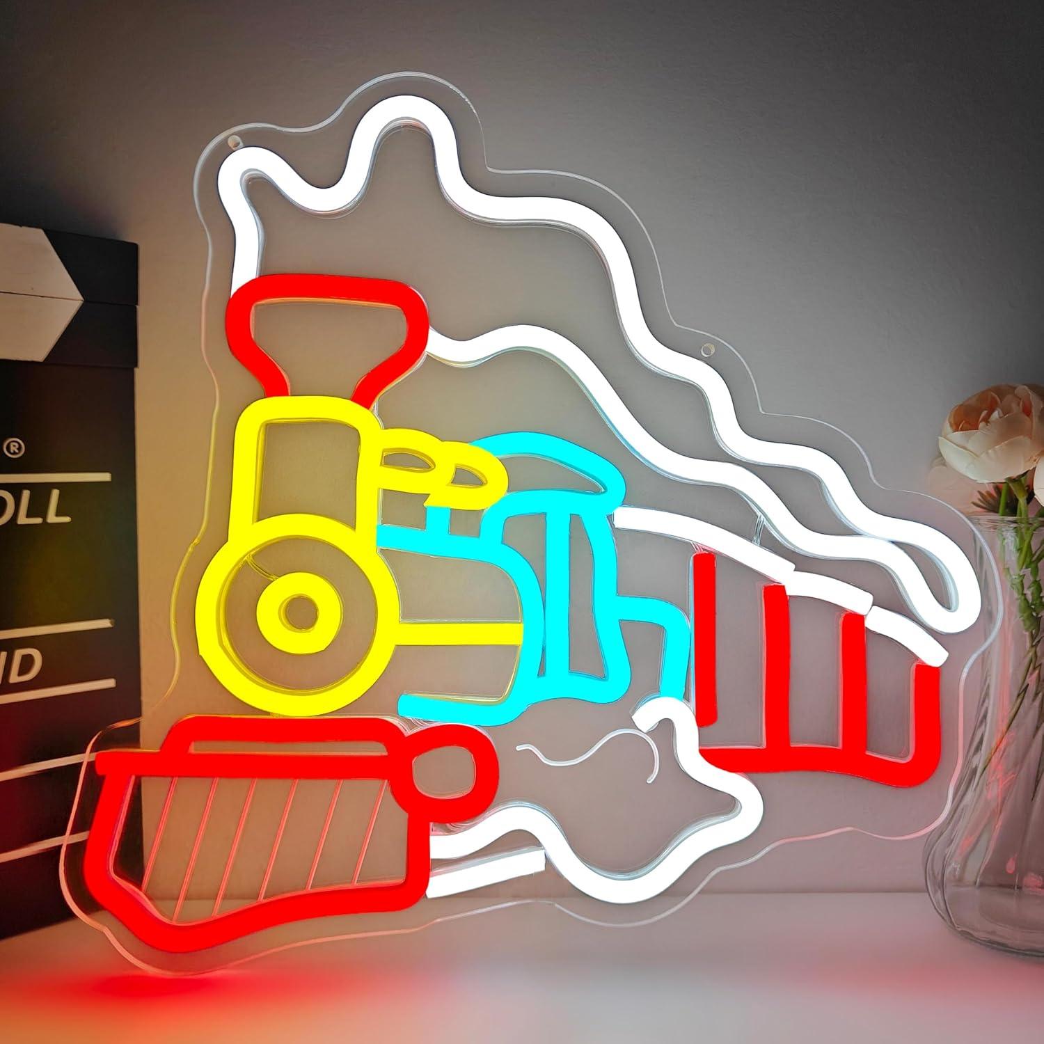 Party Games Steam - Insegna al Neon a Forma di