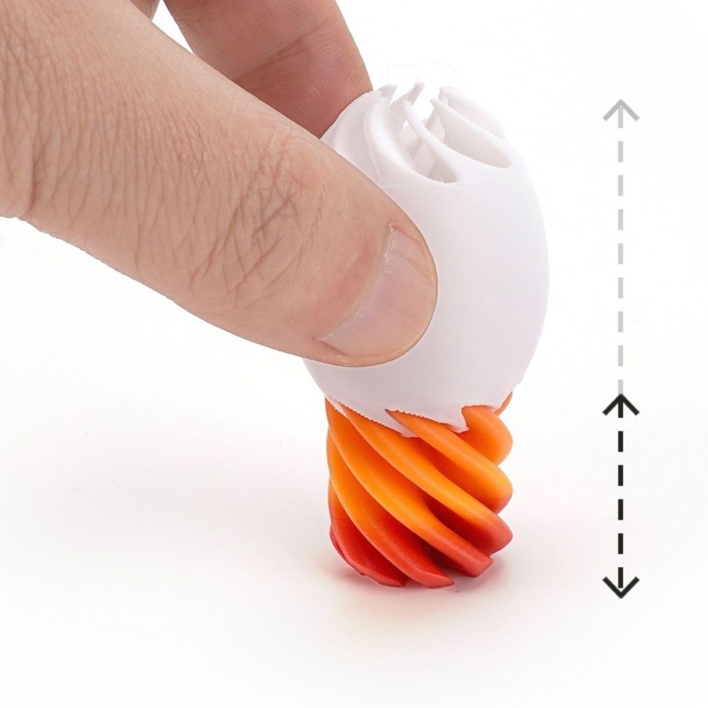 Party Games Easter Egg - Uovo a Spirale Rotante Stampato in