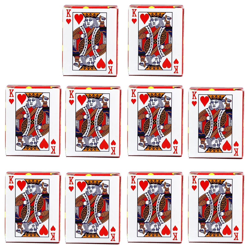 Party Games Juego - Mini Poker carte da gioco Festival