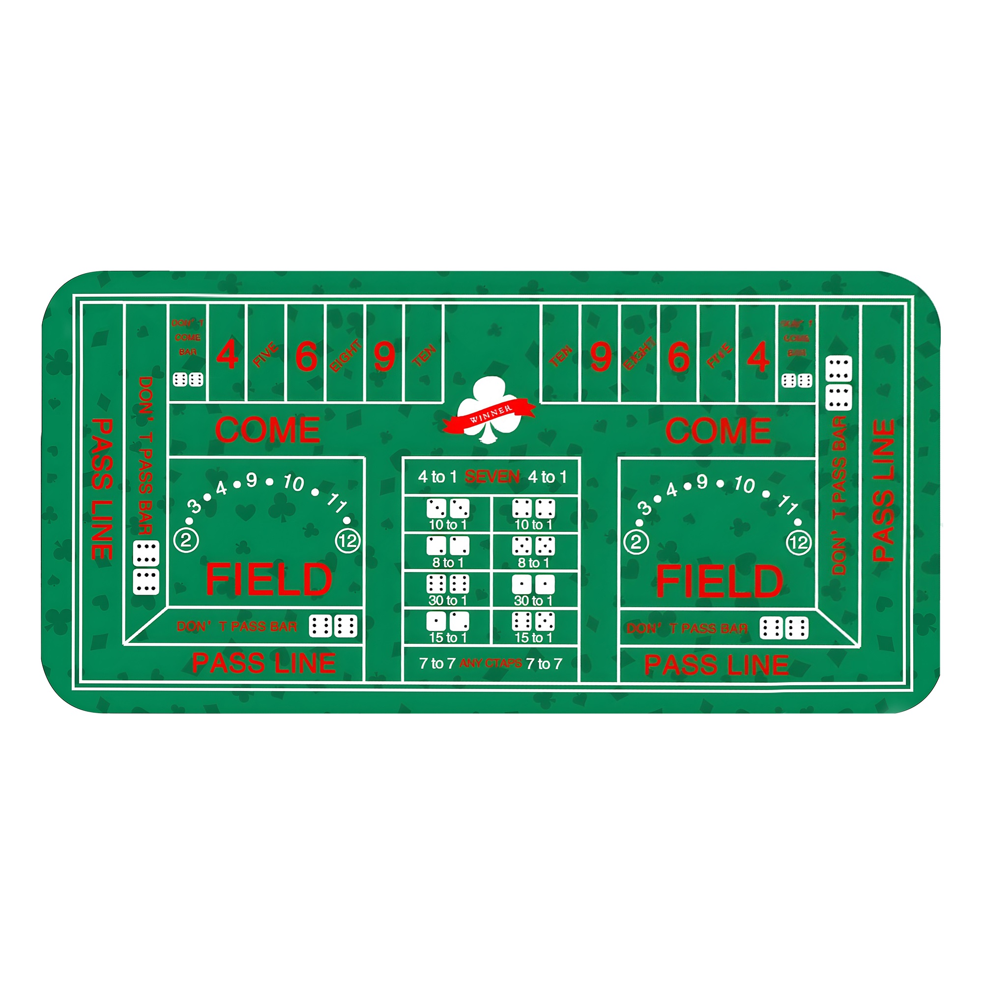 Party Games Cards - Tappetino da Tavolo per Giochi di