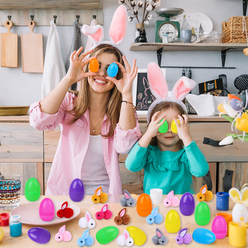 Party Games Easter Egg - 24 Pezzi di Uova di Pasqua
