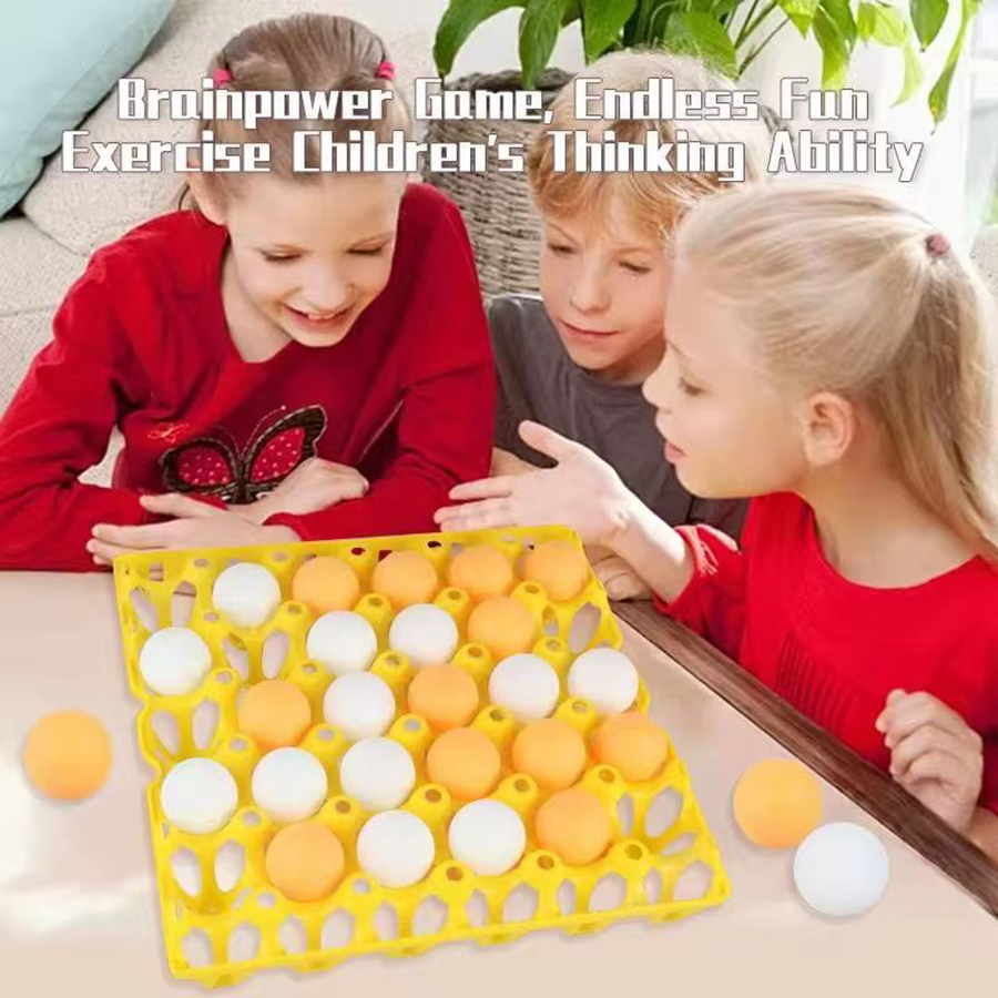 Party Games Jenga - Gioco Tic-Tac-Toe da ping pong rimbalzante