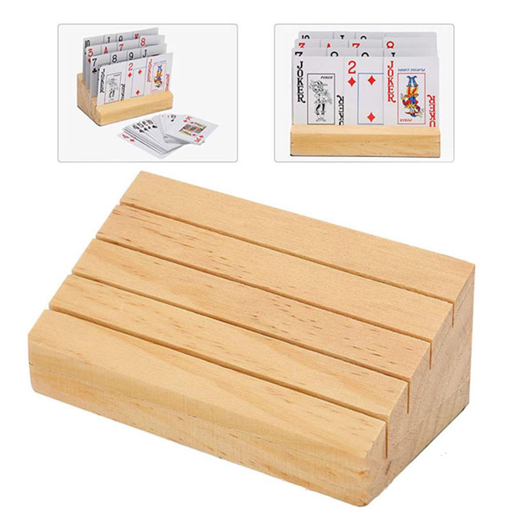Book Party Games - Porta carte da gioco in legno