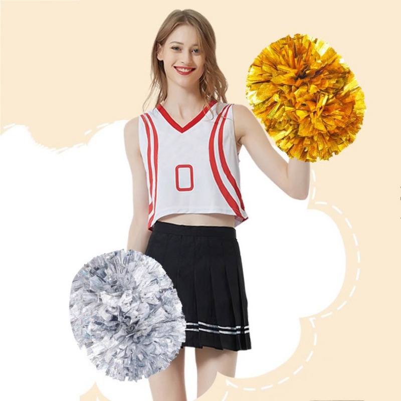 2 pezzi Cheerleading Pom Poms  - Party Games Competition recensione e prezzo