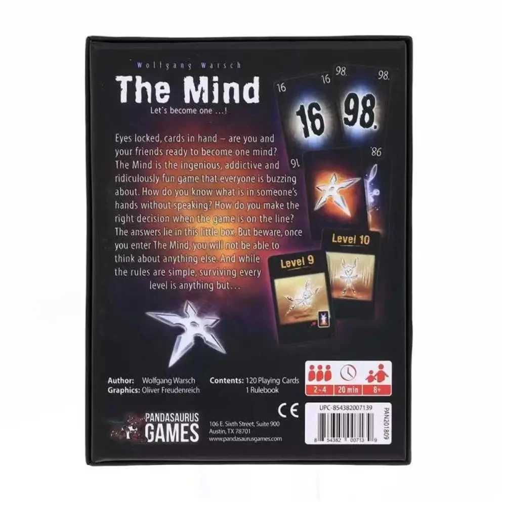 NUOVO Gioco di Carte The Mind, - Party Games Groups recensione e prezzo