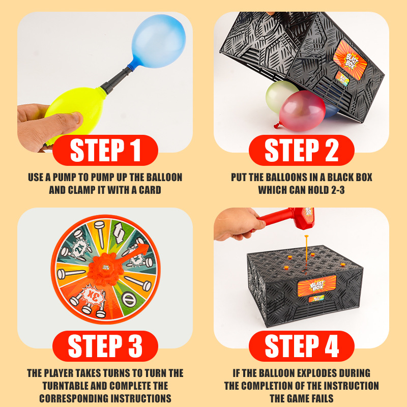 Gioco di spremere palloncini B - Party Games Juego recensione e prezzo