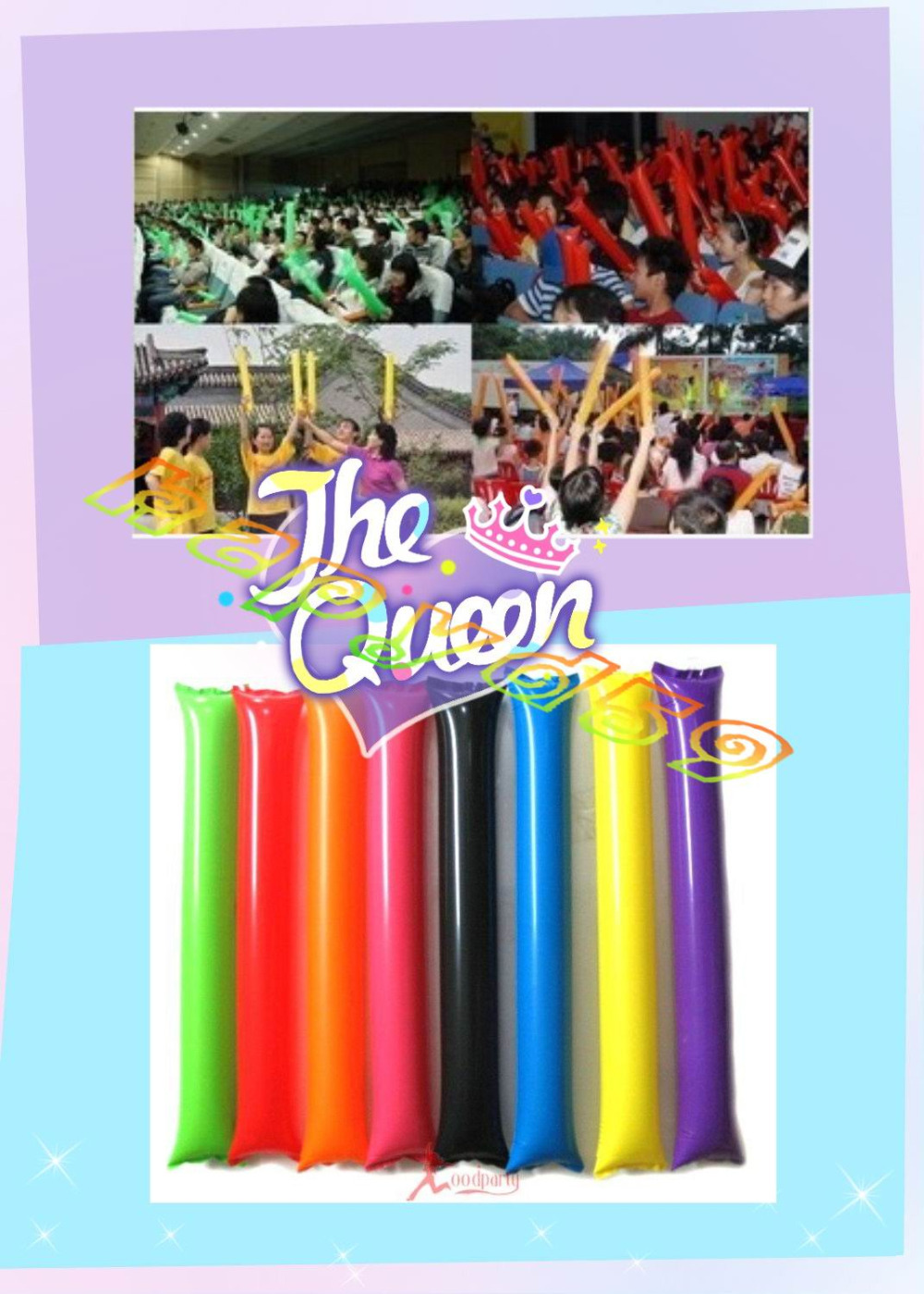 100 pz 60 cm clapper ballon sp - Party Games Easter recensione e prezzo
