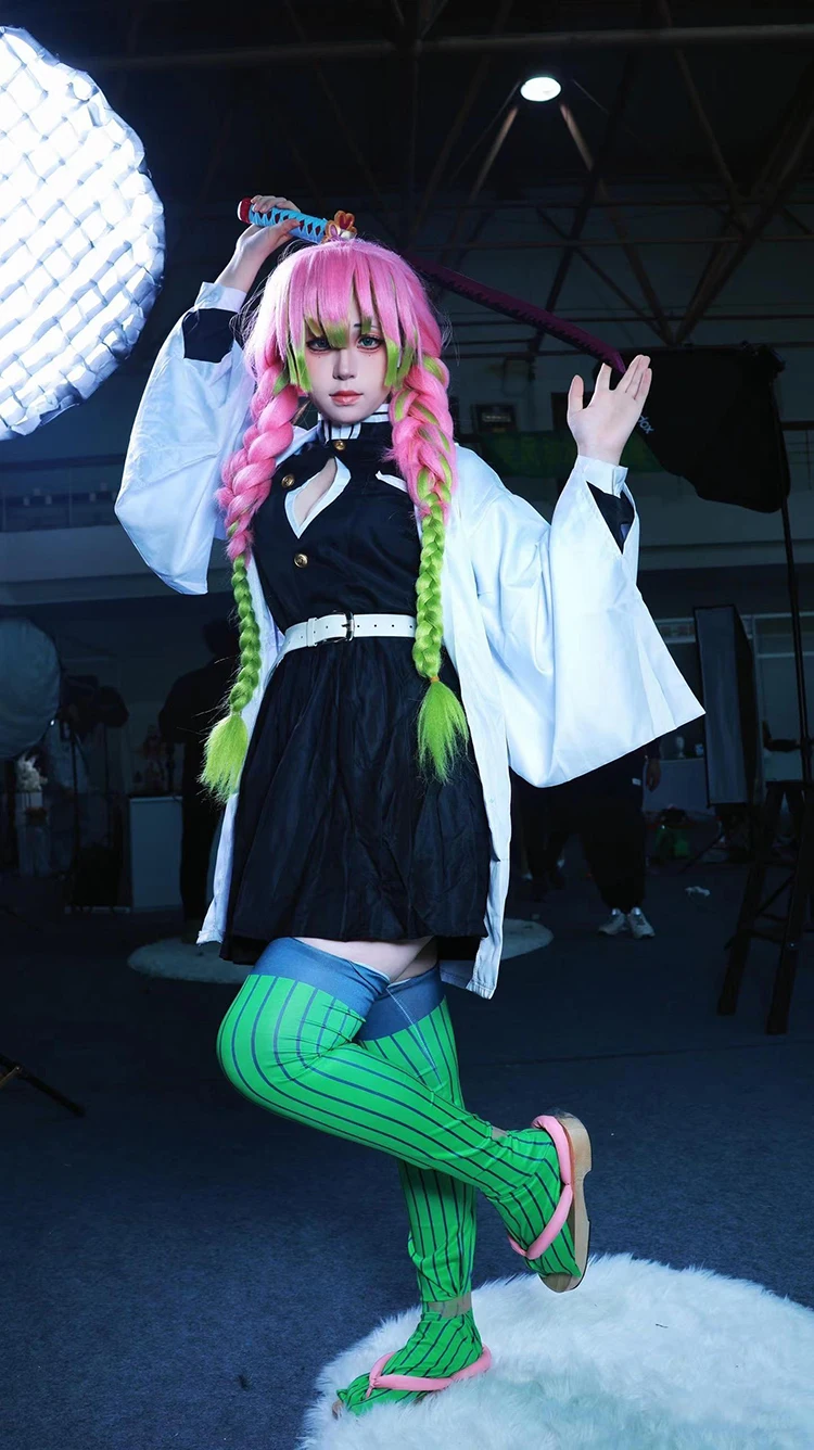 Anime Kanroji Mitsuri Costume  - Kids Party Games recensione e prezzo