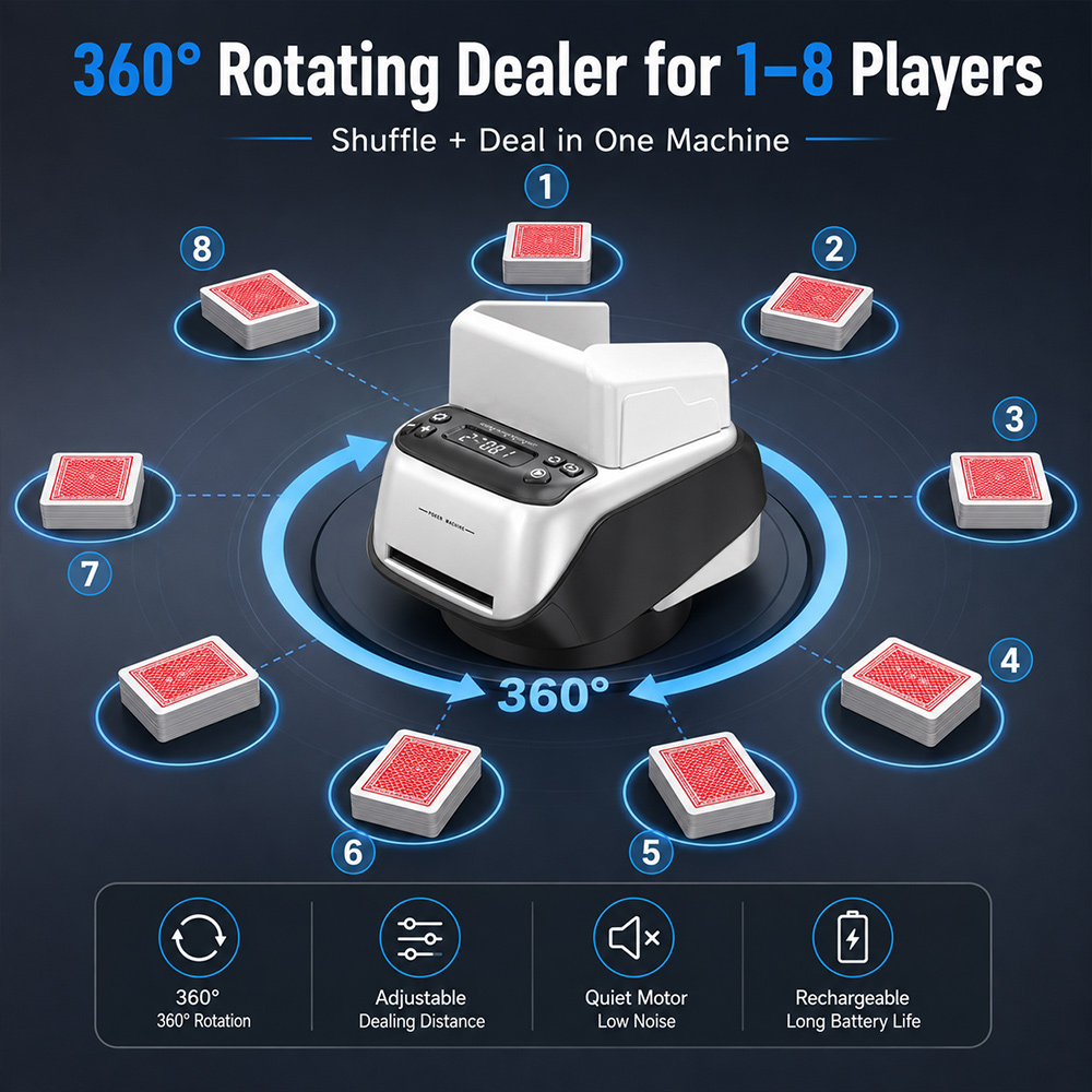 SIHAO 360 °   Dispenser Rotant - Party Games Cards recensione e prezzo