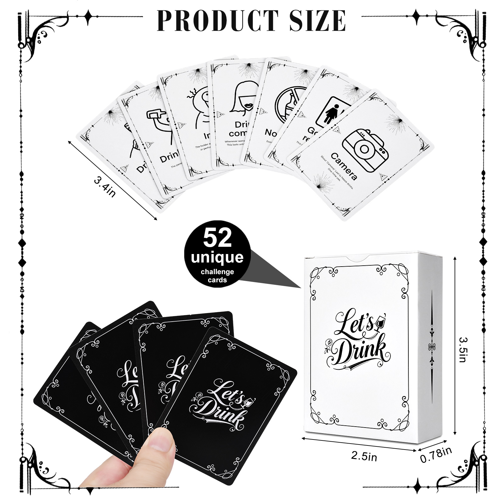 Carte da gioco per adulti – 52 - Party Games Night recensione e prezzo