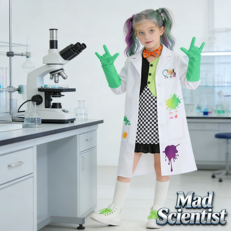 Costume da scienziato pazzo pe - Party Games Lab recensione e prezzo