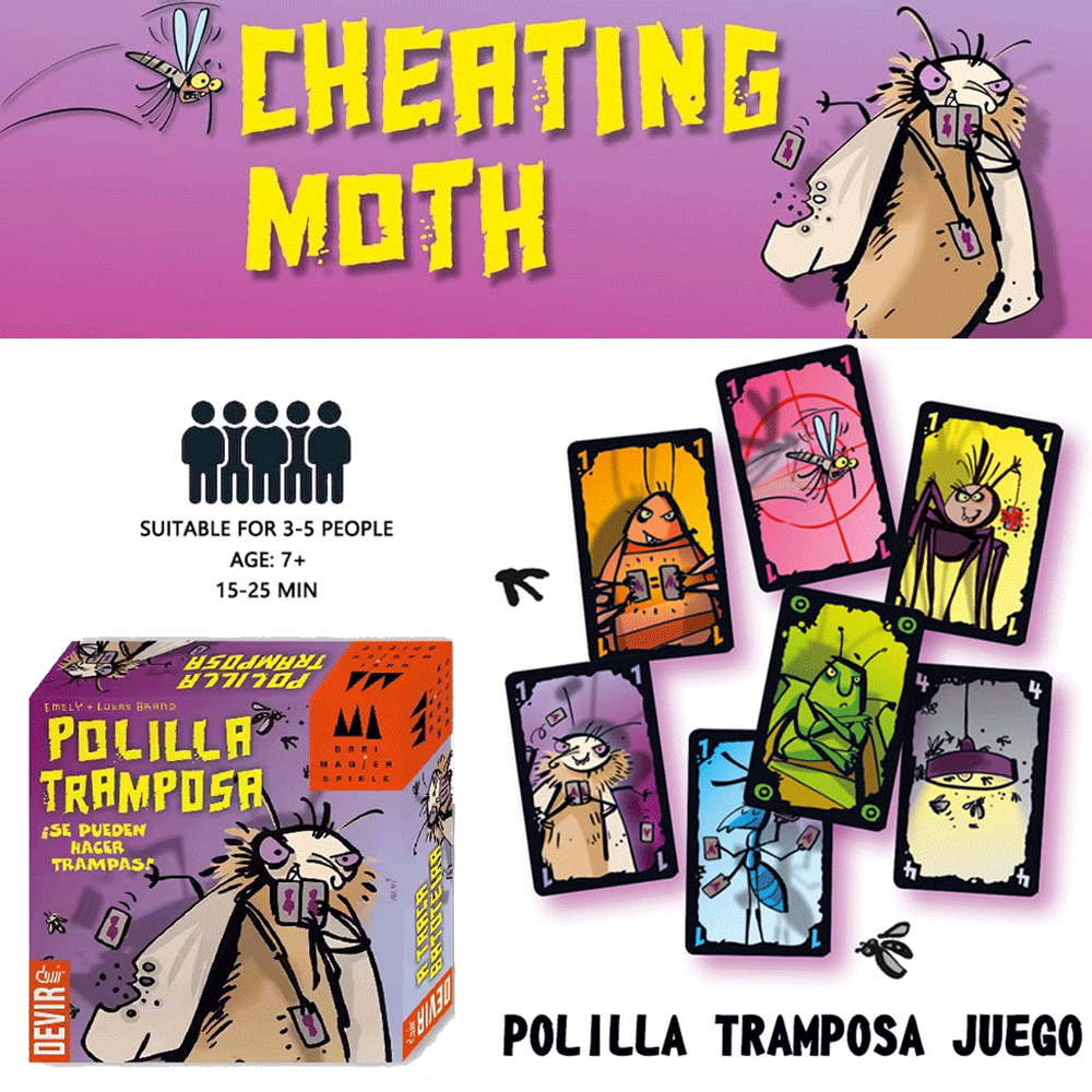 Polilla Tramposa Giochi da tav - Party Games Juego recensione e prezzo